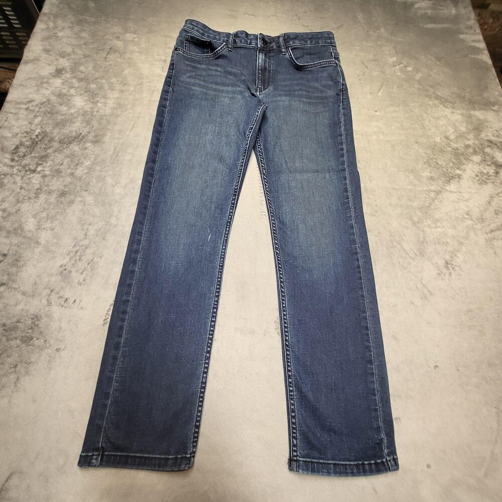 Calvin Klein Jeans Womens 8 Blue Slim Boyfriend Medium Wash Stretch 5-Pocket